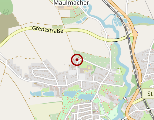 Karte: Bayerisches Rotes Kreuz Kreisverband Ansbach