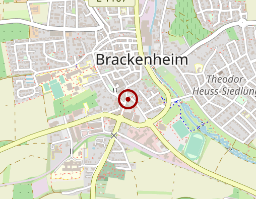 Karte: Amalienhof Diakoniestelle Betreutes Wohnen Brackenheim