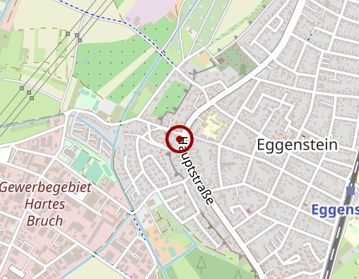 Karte: Diakoniestation Eggenstein-Leopoldshafen e. V.