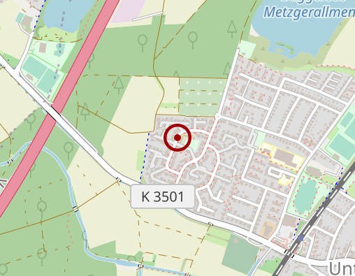 Karte: Betreuungsgruppe Untergrombach, Gruppe 1+2