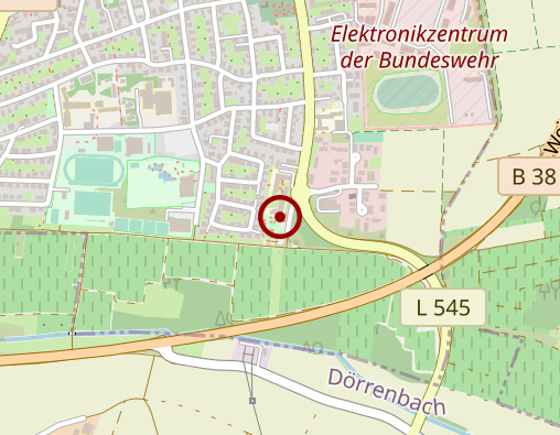 Karte: Pro Seniore Residenz Bad Bergzabern Haus 2 Alten- und Pflegeheim