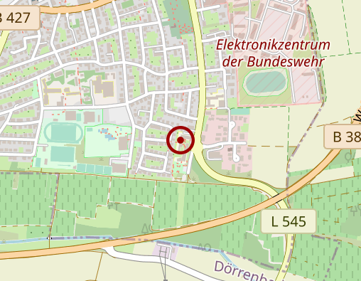 Karte: Pro Seniore Residenz Bad Bergzabern