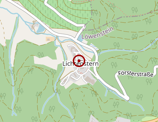 Karte: Evangelische Stiftung Lichtenstern