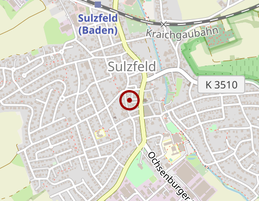 Karte: Diakoniestation Südlicher Kraichgau e. V.