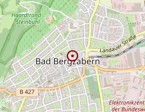 Karte: Ökum. Sozialstation Annweiler - Bad Bergzabern