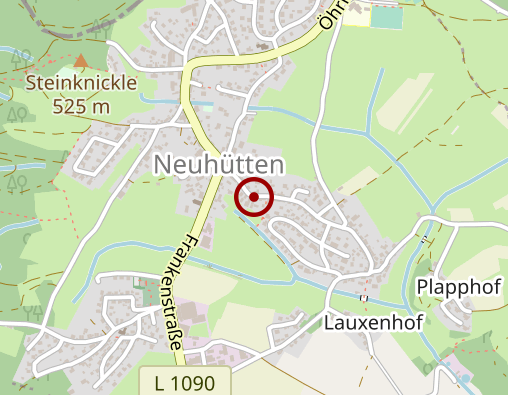 Karte: Dietrich Brigitte Sargfabrikation