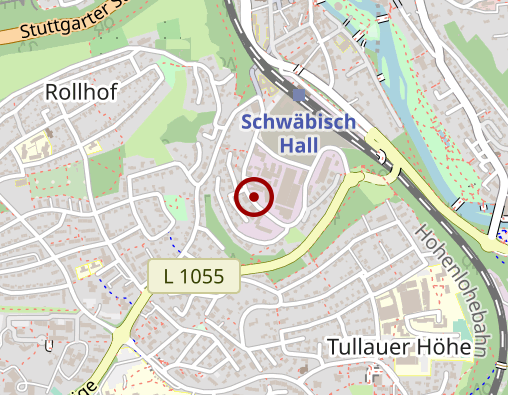Karte: Psychiatrie Schwäbisch Hall gGmbH
