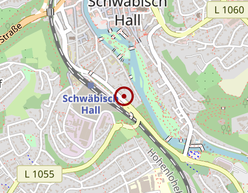 Karte: Deutsches Rotes Kreuz Kreisverband Schwäbisch Hall - Crailsheim e.V.