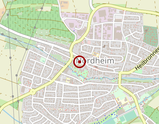 Karte: Evangelische Heimstiftung Württemberg GmbH Karl-Wagner-Stift