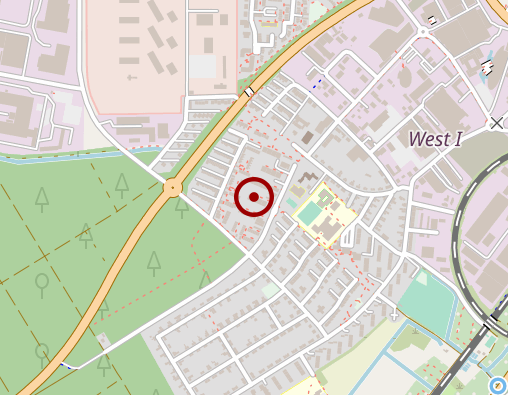 Karte: Ambulanter Pflegedienst Südstadt Bruchsal und Stutensee