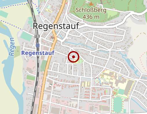 Karte: Rotes Kreuz Außenstelle