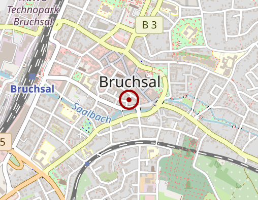 Karte: CURA Seniorencentrum Bruchsal GmbH