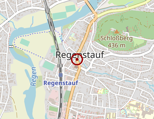 Karte: Ambulante Alten- und Krankenpflegestation Regenstauf