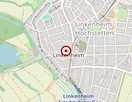 Karte: Diakoniestation Linkenheim-Hochstetten