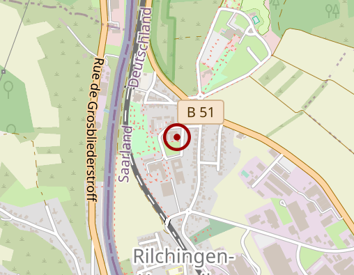 Karte: Ambulanter Pflegedienst Barmherzige Brüder gGmbH Rilchingen