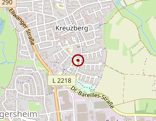 Karte: Seniorenpark am Kreuzberg