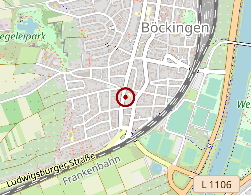 Karte: Gerontpsychiatrische Betreuungsgruppe