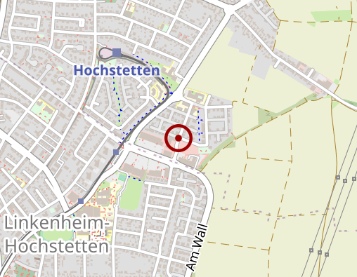 Karte: Johannes-Diakonie-Mosbach Wohn-/Pflegeheim Linkenheim- Hochstetten
