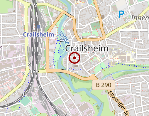 Karte: Beschützende Werkstätte für geistig u. körperlich Behinderte Heilbronn e.V.