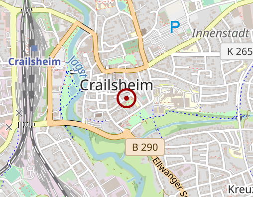 Karte: Samariterstift Obersontheim Sozialpsychiatrisches Zentrum