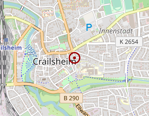 Karte: Landkreis Schwäbisch Hall Klinikum gGmbH