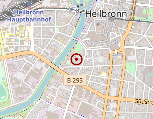 Karte: DRK Residenz Heilbronn gGmbH Residenz Neckarterrassen