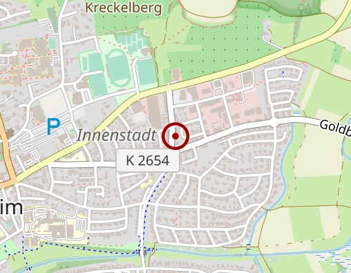 Karte: Therapiezentrum Krankengymnastik Pamiersring