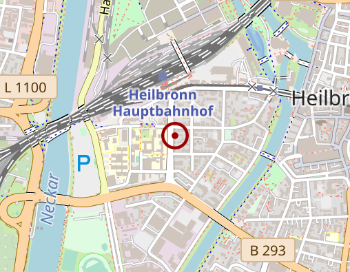 Karte: Bierlin Regina Massagepraxis u. Reichenbach Jutta