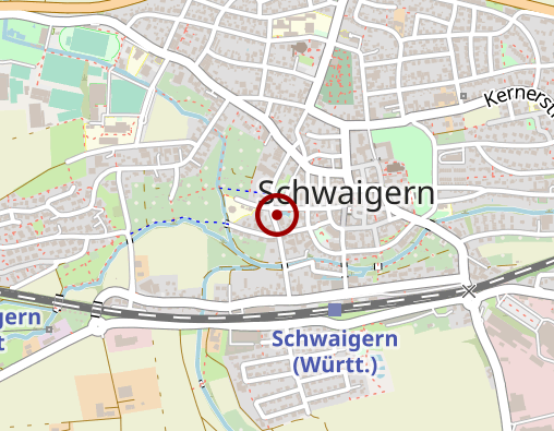 Karte: Diakoniestation Leintal