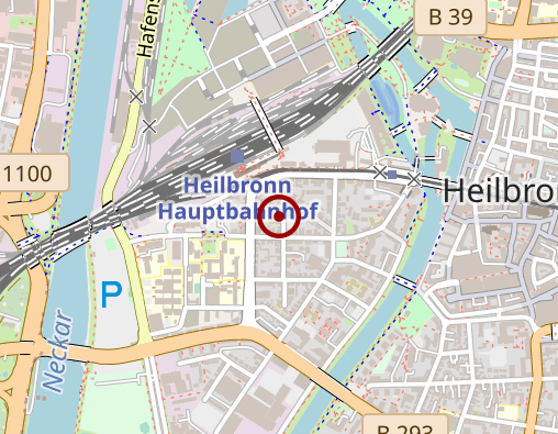 Karte: Johanniter-Haus Heilbronn