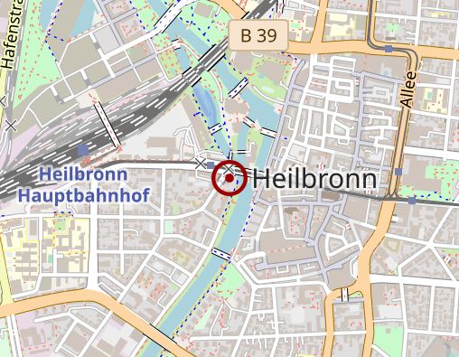 Karte: Therapiezentrum Neckarturm