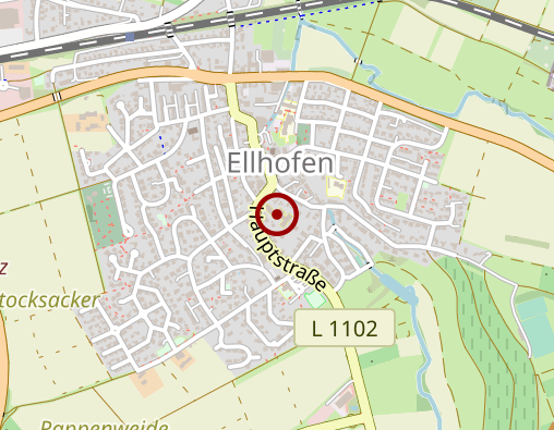 Karte: Dienste für Menschen gGmbH Pflegestift Ellhofen