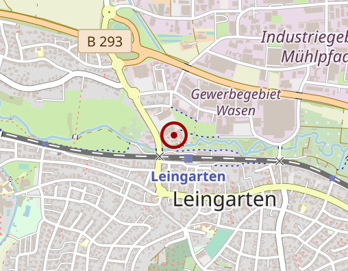 Karte: AWO Sozial gGmbH Pflegeheim am Leinbach