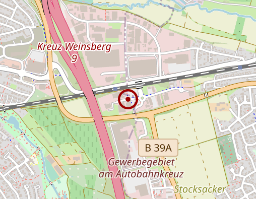 Karte: Reha-Team Nordwürttemberg