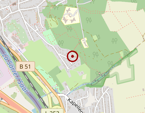 Karte: SBE gGmbH Haus Saarblick