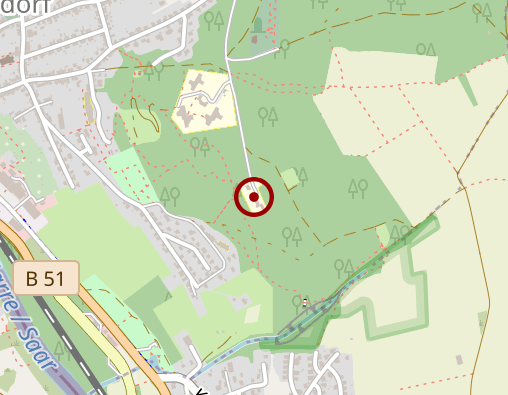 Karte: SHG-Kliniken Sonnenberg, Standort Kleinblittersdorf