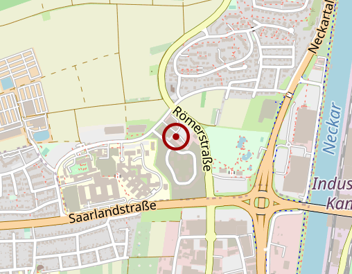 Karte: DRK-Ortsverein Heilbronn Gesundheitsmanagement