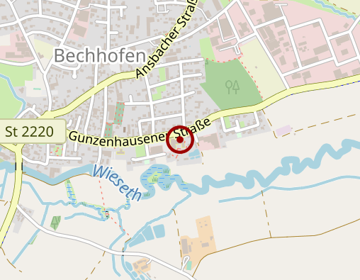 Karte: Seniorenhof Bechhofen