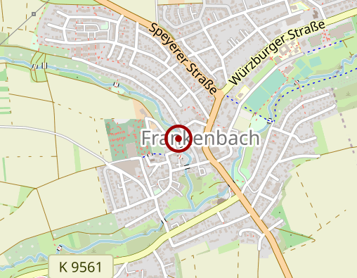 Karte: Gerontpsychiatrische Betreuungsgruppe