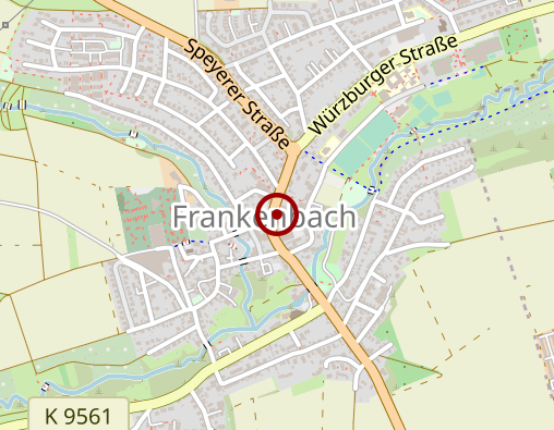 Karte: Krankengymnastik Ehrmann Beate