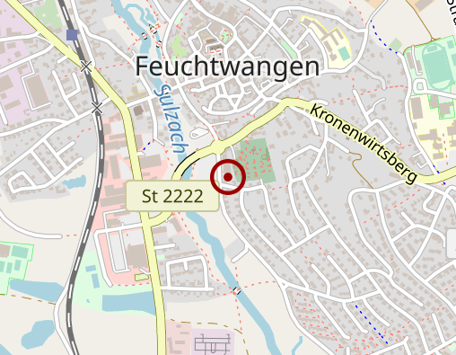 Karte: Bayerisches Rotes Kreuz Kreisverband Ansbach