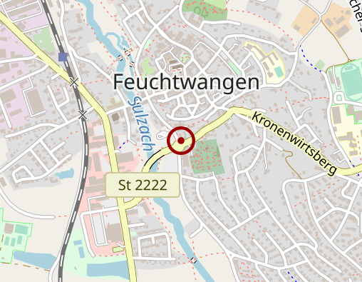 Karte: Lebenshilfe Ansbach e.V.