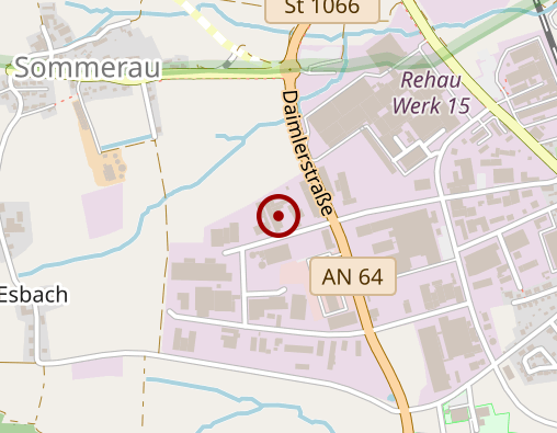 Karte: Lebenshilfe Ansbach e.V.