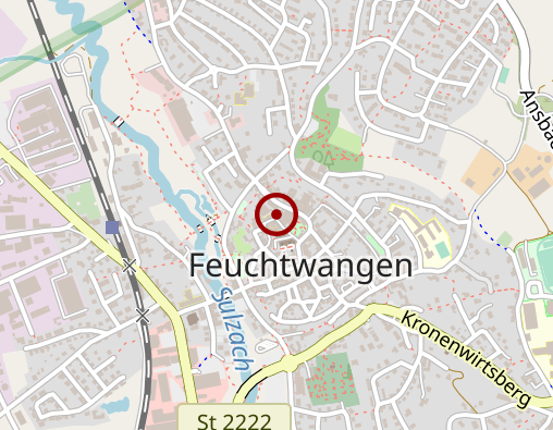 Karte: Lebenshilfe Ansbach e.V.