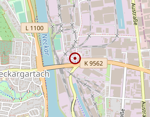 Karte: Taxi-Ruf Heilbronn GmbH Taxizentrale