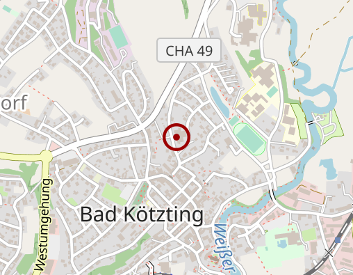 Karte: BRK-Senioren-Wohn- und Pflegeheim Bad Kötzting