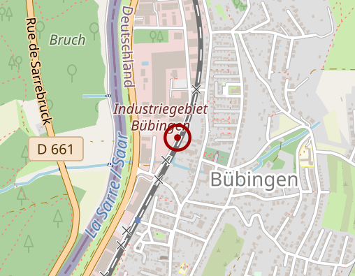 Karte: Offene Hilfen Lebenshilfe Betreuungsgruppen