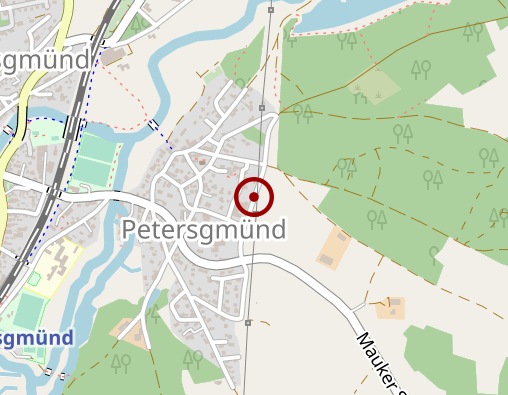 Karte: AWO Pflegeheim Petersgmünd