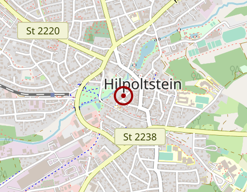 Karte: Zweirad u. Mietauto Häckl