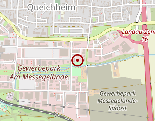 Karte: Ökumenische Sozialstation Landau gGmbH